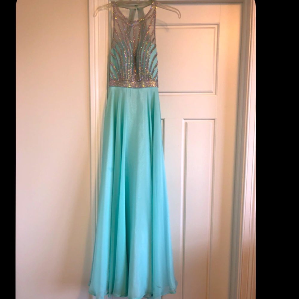 Mint Green Dress